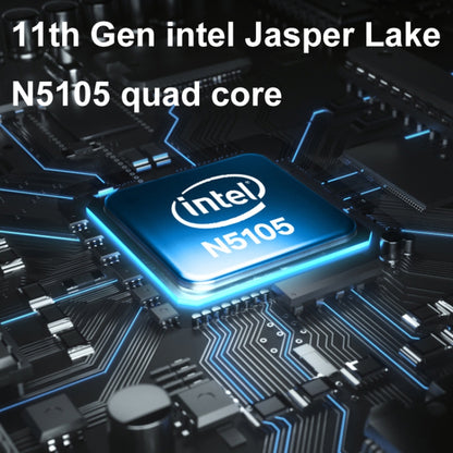 M6 N100 8G+256G UK Plug 11th Gen Intel Jasper Lake N5105 4K/60FPS HD Pocket Mini PC - Windows Mini PCs by buy2fix | Online Shopping UK | buy2fix