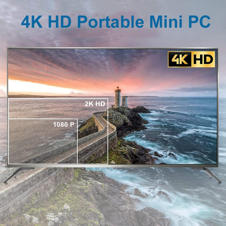 GK3Plus N100 16G+1TB EU Plug 12th Intel Alderlake Dual HDMI+VGA Triple Display 4K HD Pocket Mini PC - Windows Mini PCs by buy2fix | Online Shopping UK | buy2fix