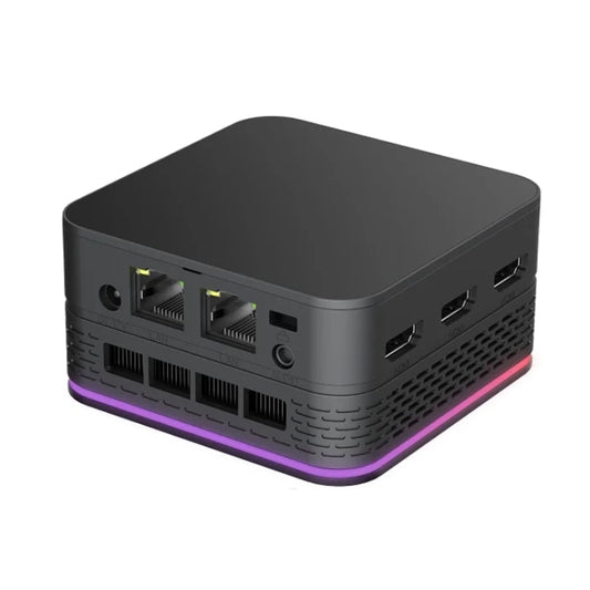 T9 Plus N100 DDR5 8G+512G UK Plug 12th Alder Lake Dual Gigabit LAN+3 HDMI 4K HD Pocket Mini PC - Windows Mini PCs by buy2fix | Online Shopping UK | buy2fix