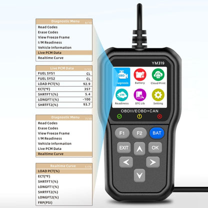 OBD Automobile Engine Battery Voltage Life Detector - Electronic Test by buy2fix | Online Shopping UK | buy2fix