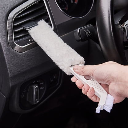 Reusable Air Conditioner Vent Cleaning Brush Car Crevice Cleaning Brush, Spec: 1pc Brush - Sponges, Cloths & Brushes by buy2fix | Online Shopping UK | buy2fix