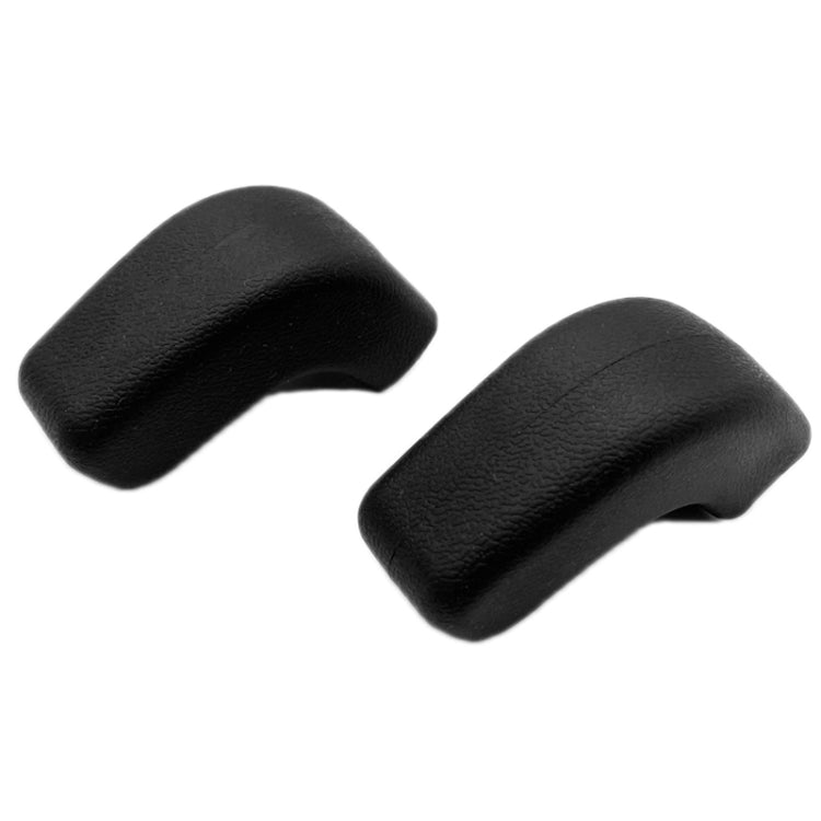 For 07-23 Jeep Wrangler JK/JL/JT Front Bumper Trailer Hook Cover(Black) - Towing Bars by buy2fix | Online Shopping UK | buy2fix