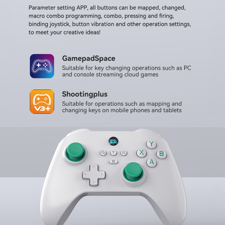 Z03 Wireless Bluetooth Game Controller For Switch / IOS / Android / PC / PS3 / PS4, Spec: Star White - Gamepads by buy2fix | Online Shopping UK | buy2fix