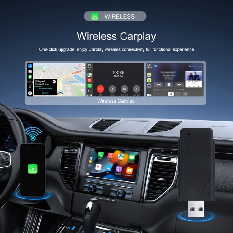 Universal Original Wired CarPlay To Wireless CarPlay Box(Standard) - Bluetooth Adapters by buy2fix | Online Shopping UK | buy2fix