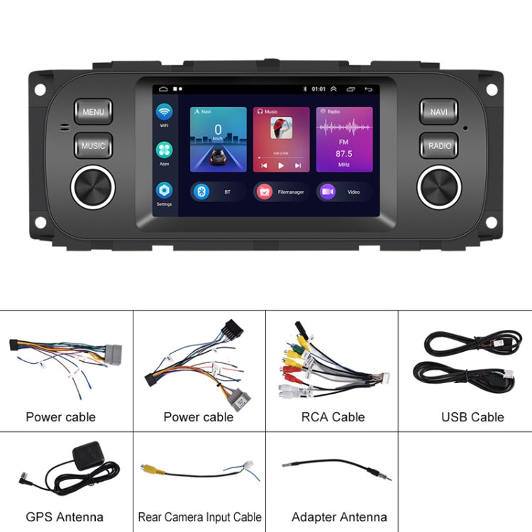 For Para Jeep Grand Cherokee 1999-2004 Carplay Android Navigation All-In-One Monitor With Large Screen(Standard) - Car MP3 & MP4 & MP5 by buy2fix | Online Shopping UK | buy2fix