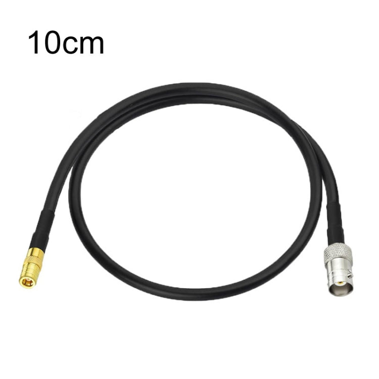 10cm BNC Female To SMB Male RG174 Coaxial Cable - Connectors by buy2fix | Online Shopping UK | buy2fix