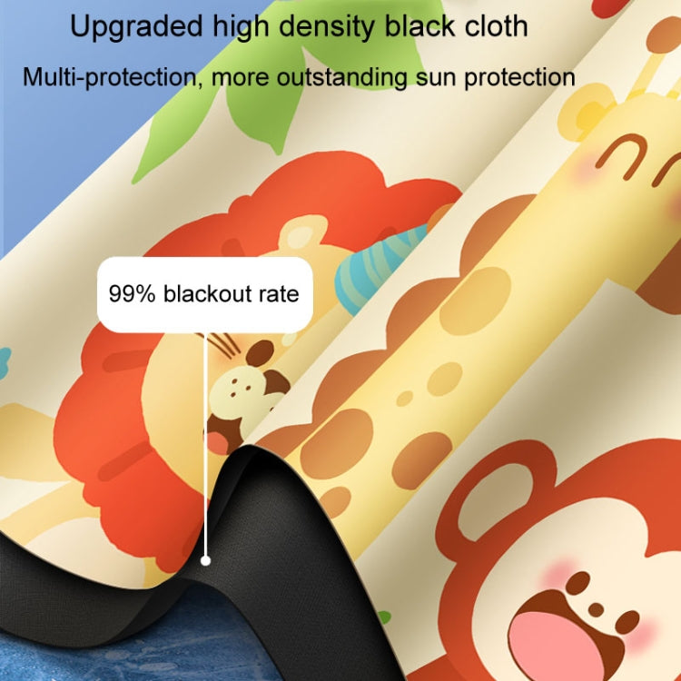 Suction Cup Car Sunshade Children Rear Side Window Insulation Sunscreen Cartoon Car Curtain, Style: Hat Bear - Window Foils & Solar Protection by buy2fix | Online Shopping UK | buy2fix