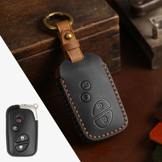 For Lexus RX270/ES240/LX570 Hallmo Car Key Cover, Color: 4 Keys Black - Car Key Cases by Hallmo | Online Shopping UK | buy2fix