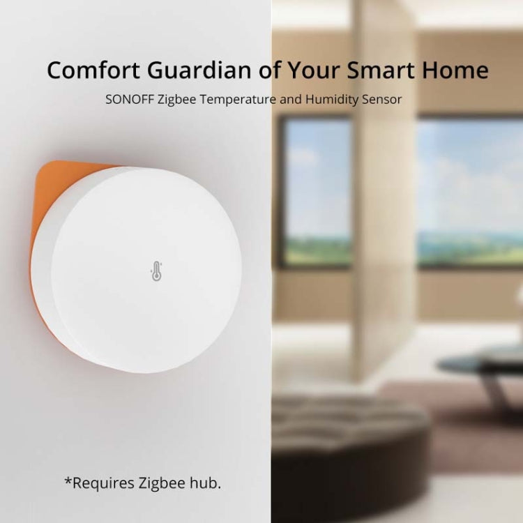 Sonoff SNZB-02P Wireless Temperature And Humidity Sensor Detector Smart Home - Smart Switch by Sonoff | Online Shopping UK | buy2fix