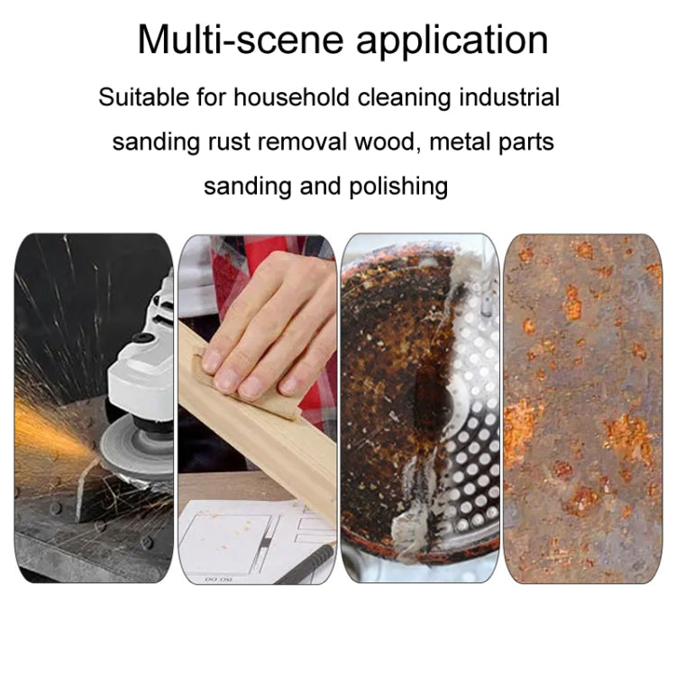 180# Woodworking Polishing Metal Rust Removal Wet And Dry Sponge Sandpaper - Abrasive Tools & Accessories by buy2fix | Online Shopping UK | buy2fix