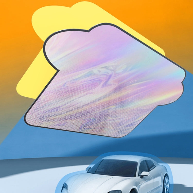 Car Laser Front Windshield Sun Protection Heat Insulation Sunshade, Size: Large - Window Foils & Solar Protection by buy2fix | Online Shopping UK | buy2fix