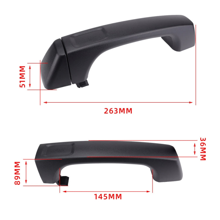 For Hummer H3 Front Rear Door Handles, Specifications: 1pcs - Door Handles by buy2fix | Online Shopping UK | buy2fix