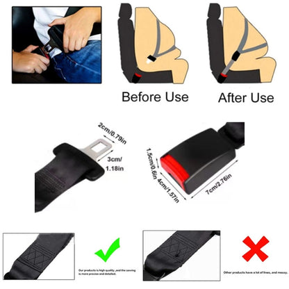 Car Seat Child Pregnant Woman Safety Belt Adjustable Extender, Length: EU/US Mini 36cm - Seat Belts & Padding by buy2fix | Online Shopping UK | buy2fix