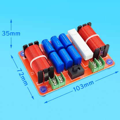 WEAH-93 220W Single Pure Bass Crossover Board Hi-Fi Speaker Conversion Divider - Audio Crossover by buy2fix | Online Shopping UK | buy2fix