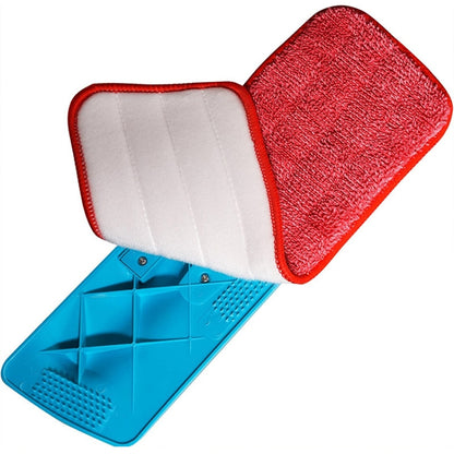 Spray Mop Replacement Pads Reusable Microfiber Floor Mops Refills 14x42cm Red - Other Accessories by buy2fix | Online Shopping UK | buy2fix