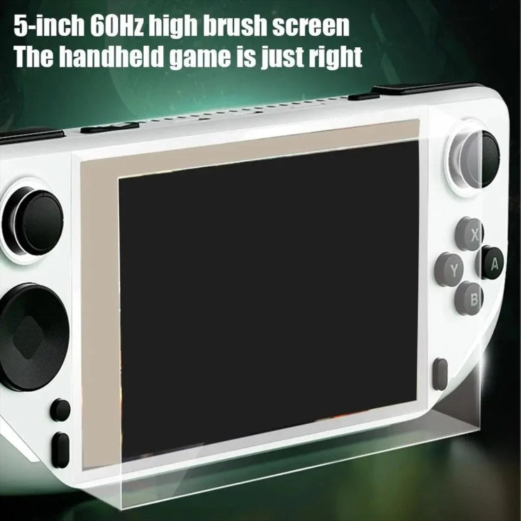 E6 Handheld Game Console 5 Inch IPS Screen Retro Gamebox, Memory: With 64GB TF Card(Green) - Pocket Console by buy2fix | Online Shopping UK | buy2fix