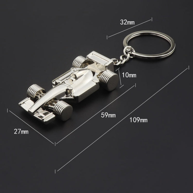 F1 Racing Car Keychain Portable Bag Decoration Pendant, Style: X-035 Hollow - Key Rings by buy2fix | Online Shopping UK | buy2fix