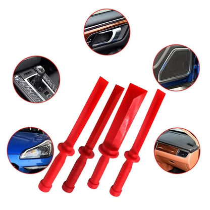 4pcs /Set Multi-function Scraper Automobile Tire Sticky Block Removal Tool Tire Repair Scraper - Hand Tool Sets by buy2fix | Online Shopping UK | buy2fix