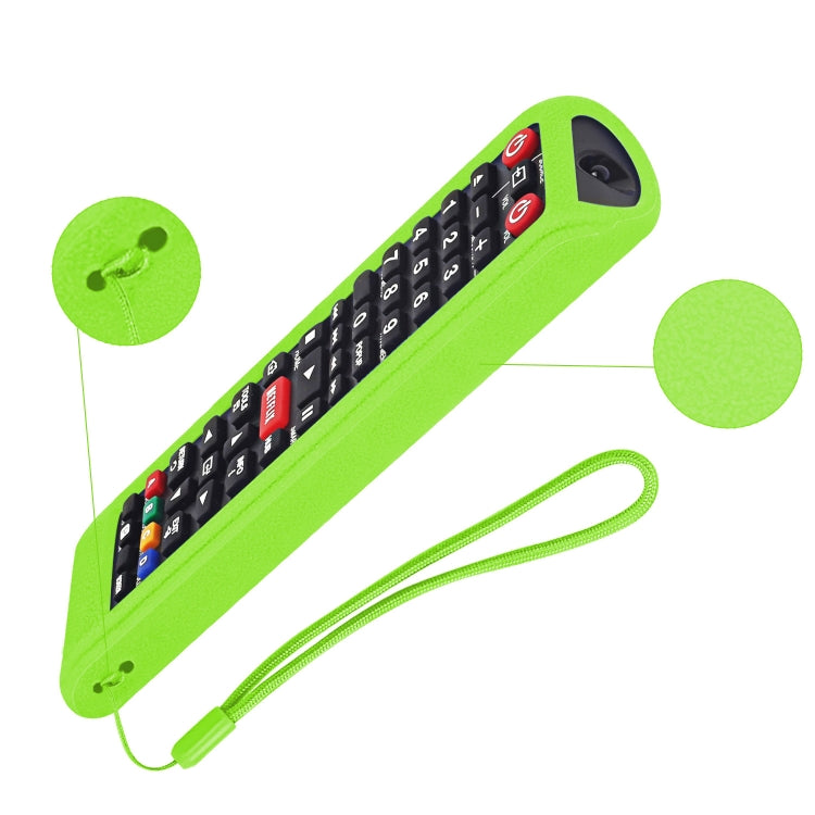 For Samsung BN59-01199F / AK59-00172A / BN59-01175C Remote Control Silicone Protective Cover(Fluorescent Green) - Remote Control Covers by buy2fix | Online Shopping UK | buy2fix