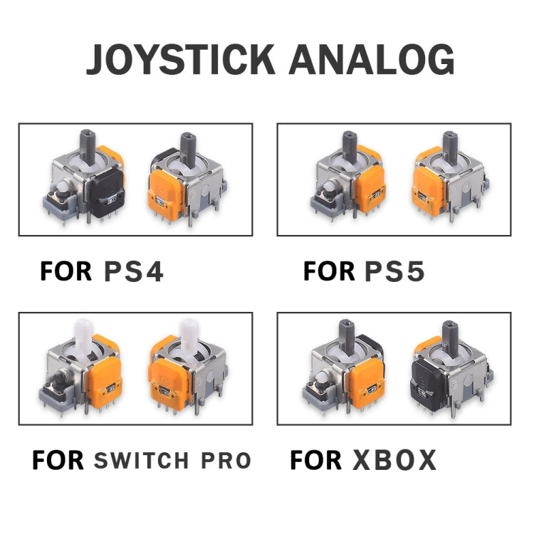 For PS4 High-precision Adjustable Hall Electromagnetic Joystick - PS4 Spare Parts by buy2fix | Online Shopping UK | buy2fix