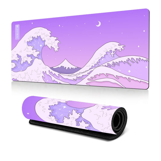 300x800x2mm Big Wave Gaming Mouse Pad Non-Slip Rubber Desk Mat(No.27) - Mouse Pads by buy2fix | Online Shopping UK | buy2fix