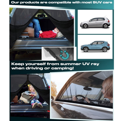 Car Rear Trunk Ventilation Shade Anti-mosquito Screen Cover, Size: M(Set) - Window Foils & Solar Protection by buy2fix | Online Shopping UK | buy2fix