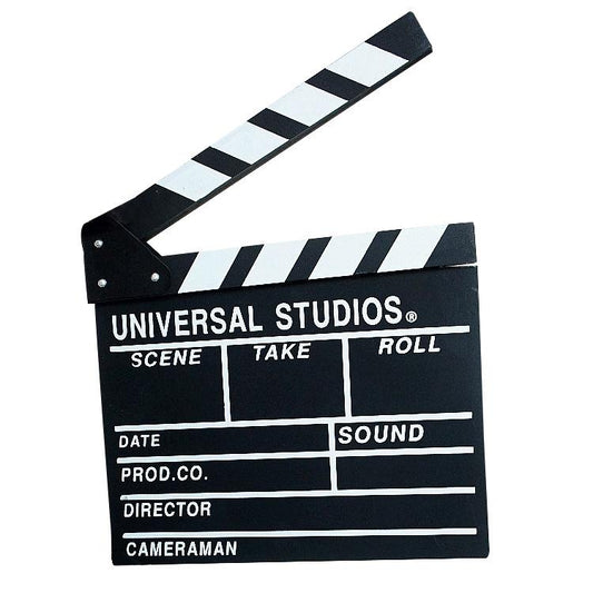 Wooden Director Board Shooting Video Movie City Scene Record Board Photography Props, Style: Small U Black - Wooden Props by buy2fix | Online Shopping UK | buy2fix