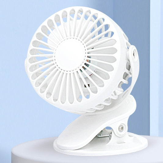 Desktop Portable USB Mini Clip Fan (White) - Electric Fans by buy2fix | Online Shopping UK | buy2fix