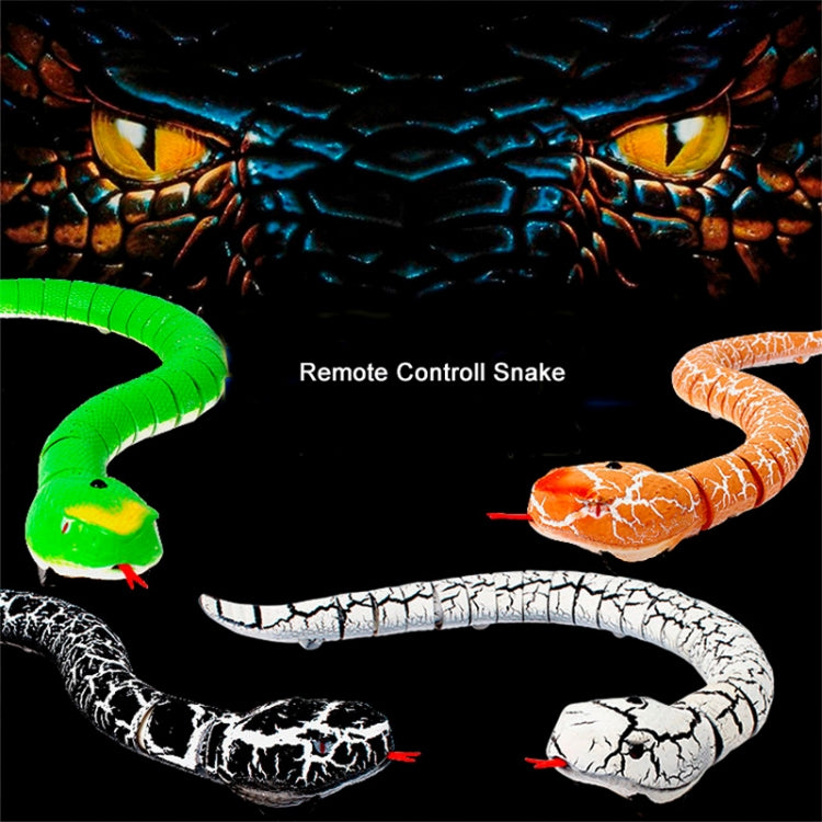 Tricky Funny Toy Infrared Remote Control Scary Creepy Snake, Size: 38*3.5cm(Green) -  by buy2fix | Online Shopping UK | buy2fix