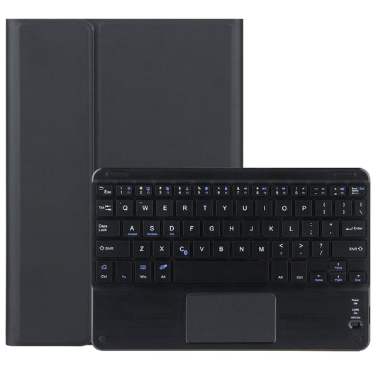 DY-M10ReL-C 2 in 1 Removable Bluetooth Keyboard + Protective Leather Tablet Case with Touchpad & Holder for Lenovo Tab M10 FHD REL(Black) - Lenovo Keyboard by buy2fix | Online Shopping UK | buy2fix