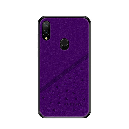 PINWUYO Full Coverage Waterproof Shockproof PC+TPU+PU Protective Case for Xiaomi Redmi 7 (Purple) - Xiaomi Cases by PINWUYO | Online Shopping UK | buy2fix