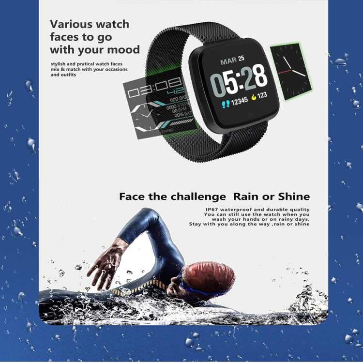 DTNO.1 G12 1.3 inches OLED Color Screen Smart Bracelet IP67 Waterproof, Steel Watchband, Support Call Reminder /Heart Rate Monitoring /Sedentary Reminder /Multi-sport Mode(Silver) - Smart Wear by DTNO.1 | Online Shopping UK | buy2fix
