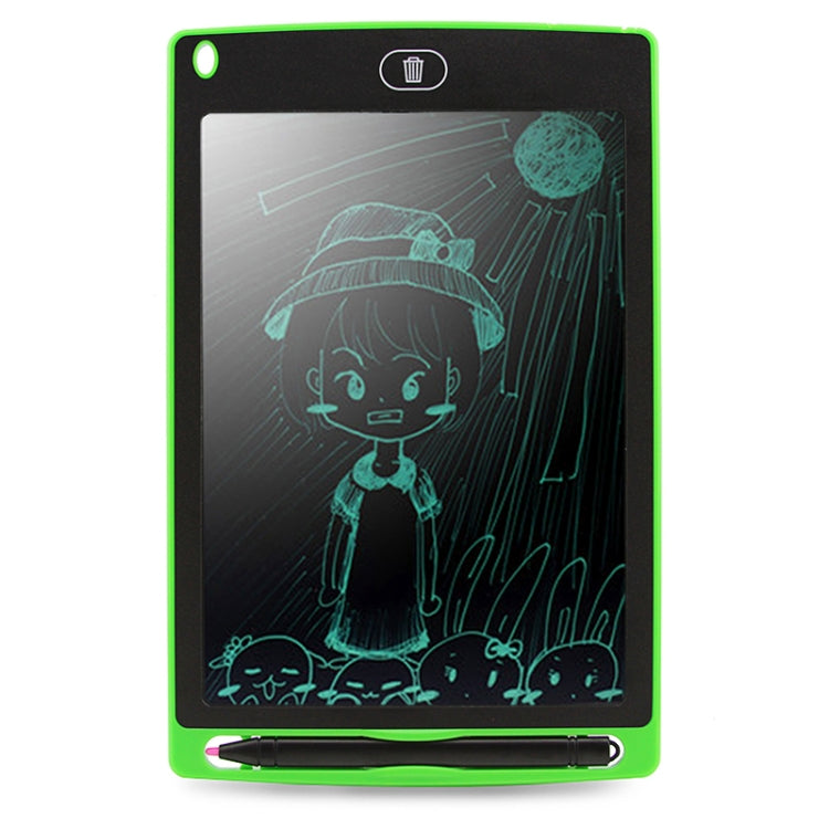 Portable 8.5 inch LCD Writing Tablet Drawing Graffiti Electronic Handwriting Pad Message Graphics Board Draft Paper with Writing Pen(Green) - Consumer Electronics by buy2fix | Online Shopping UK | buy2fix