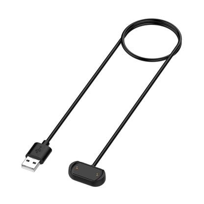 For Amazfit T-Rex 2 Magnetic Cradle Charger USB Charging Cable, Lenght: 1m (Black) - Smart Wear by buy2fix | Online Shopping UK | buy2fix