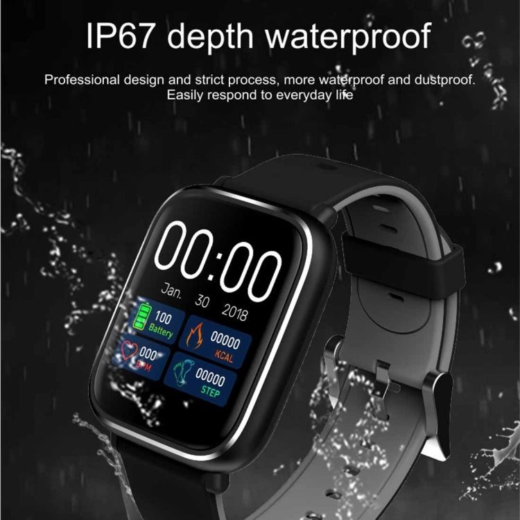 Q58S 1.3 inch TFT Touch Screen IP67 Waterproof Smartwatch, Support Call Reminder/ Heart Rate Monitoring /Blood Pressure Monitoring/ Sleep Monitoring (Red) - Smart Wear by buy2fix | Online Shopping UK | buy2fix