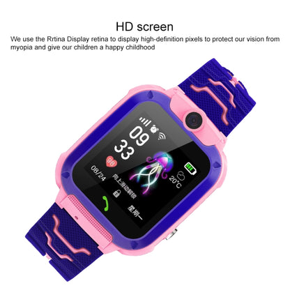 Q120 1.44 inch Color Screen Smartwatch for Children IP67 Waterproof, Support LBS Positioning / Two-way Dialing / One-key First-aid / Voice Monitoring / Setracker APP(Blue) - Smart Wear by buy2fix | Online Shopping UK | buy2fix