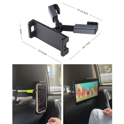 Rear Seat Car Holder Phone Tablet Bracket(Black) - In Car by buy2fix | Online Shopping UK | buy2fix