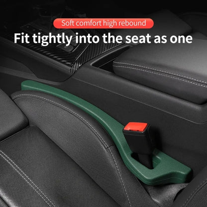 1 Pair Car Seat Gap Bar Car Interior Armrest Box Gap Leak-proof Filler (Green) - Seat Accessories by buy2fix | Online Shopping UK | buy2fix