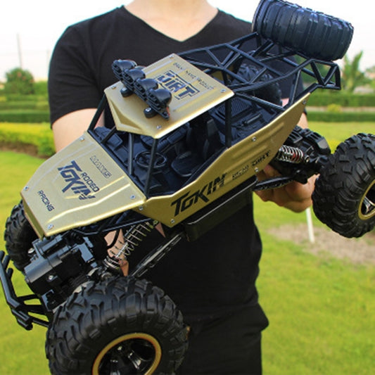 2.4GHz 4WD Double Motors Off-Road Climbing Car Remote Control Vehicle, Model:6026(Gold) - RC Cars by buy2fix | Online Shopping UK | buy2fix