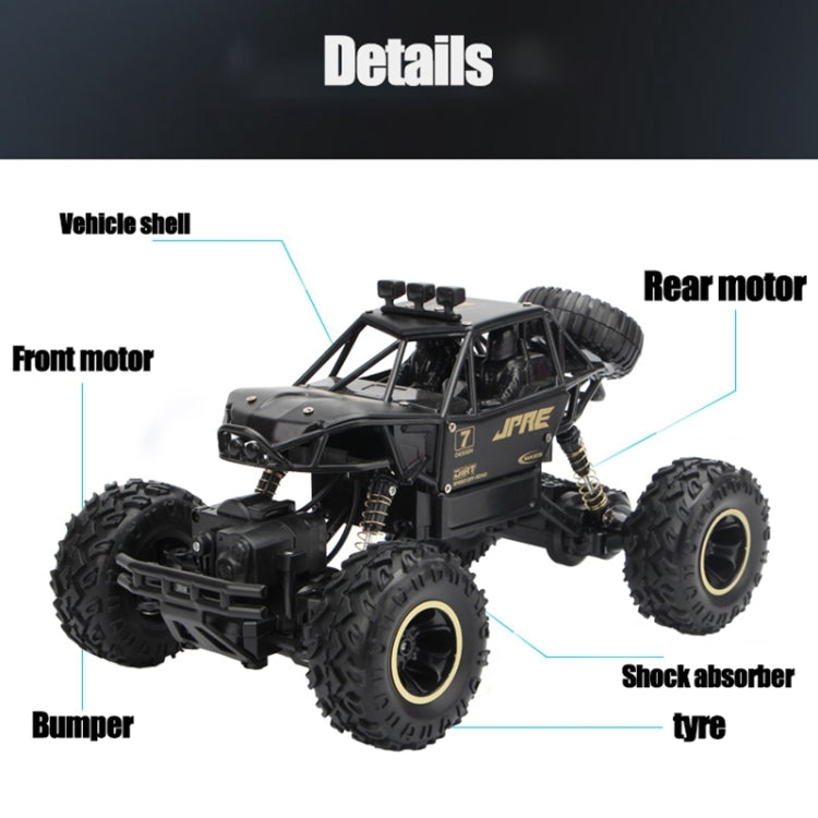 2.4GHz 4WD Double Motors Off-Road Climbing Car Remote Control Vehicle, Model:6255 (Blue) - RC Cars by buy2fix | Online Shopping UK | buy2fix