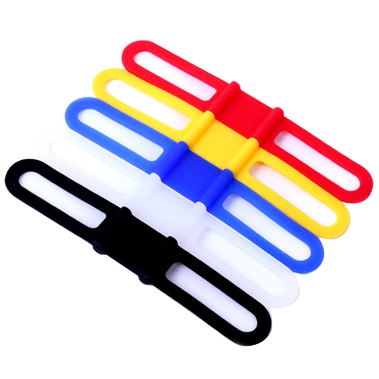 5 PCS Bike Bicycle High Strength Straps Holder For Cellphone Lights Computer, Random Color Delivery - Retaining Clips by buy2fix | Online Shopping UK | buy2fix