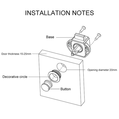 Press Type Drawer Cabinet Catch Latch Release Cupboard Door Stop Drawer Cabinet Locker for RV / Yacht / Furniture(Gold) - In Car by buy2fix | Online Shopping UK | buy2fix