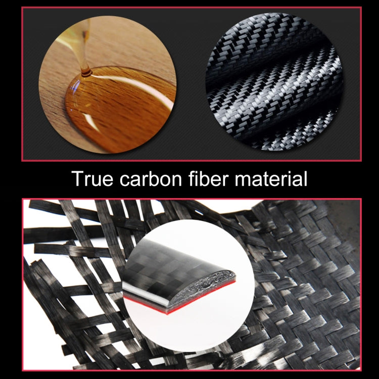 Car Carbon Fiber Gear Multimedia Knob Decorative Sticker for Audi A3 - Car Interior Mouldings by buy2fix | Online Shopping UK | buy2fix