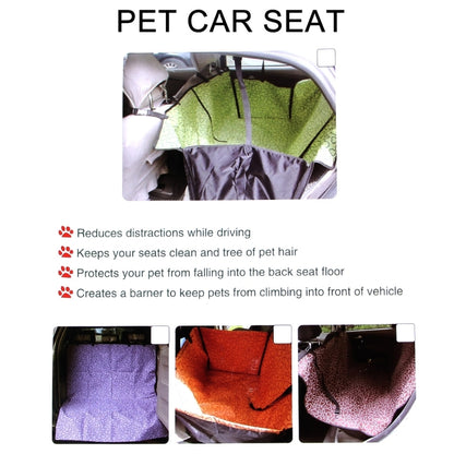 Nonslip Folding Car Front Seat Pattern Cover Pet Cat Dog Cushion Mat, Size: 100 x 50 x 0.1 cm - Seat Accessories by buy2fix | Online Shopping UK | buy2fix