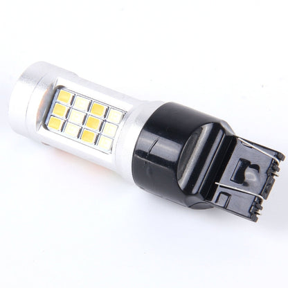 2 PCS T20/7443-42LED 20W 21*2835W+21*2835Y White+Yellow Light Turn Signal Light with Len. DC 12-24V - Arrow Turn Lights by buy2fix | Online Shopping UK | buy2fix