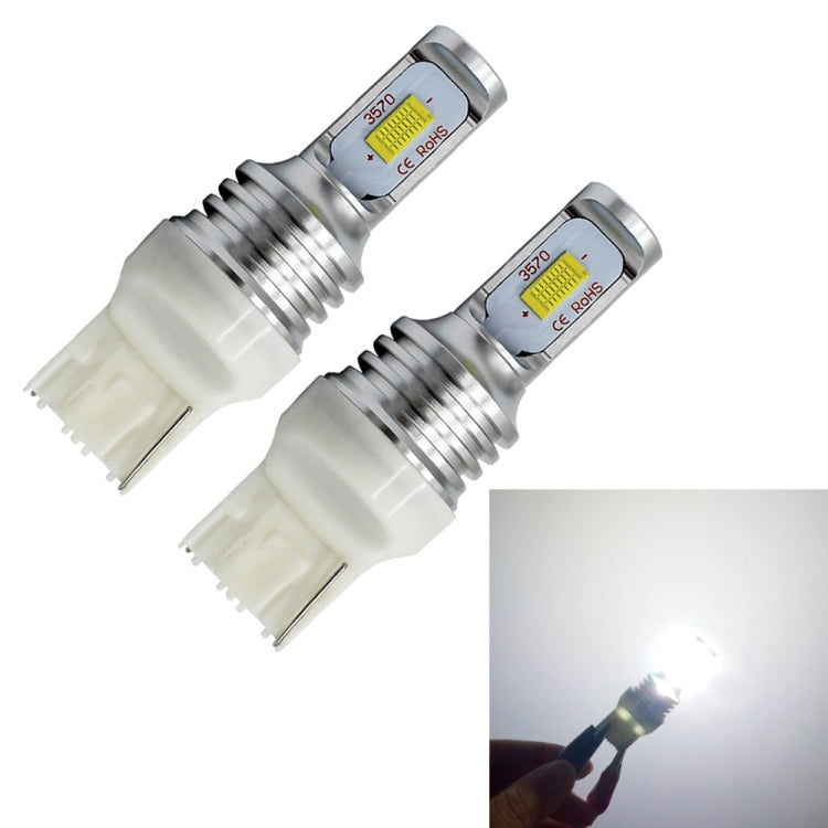 2 PCS T20/7440 72W 1000LM 6000-6500K Bright White Light Car Turn Backup LED Bulbs Reversing Lights, DC 12-24V - Arrow Turn Lights by buy2fix | Online Shopping UK | buy2fix