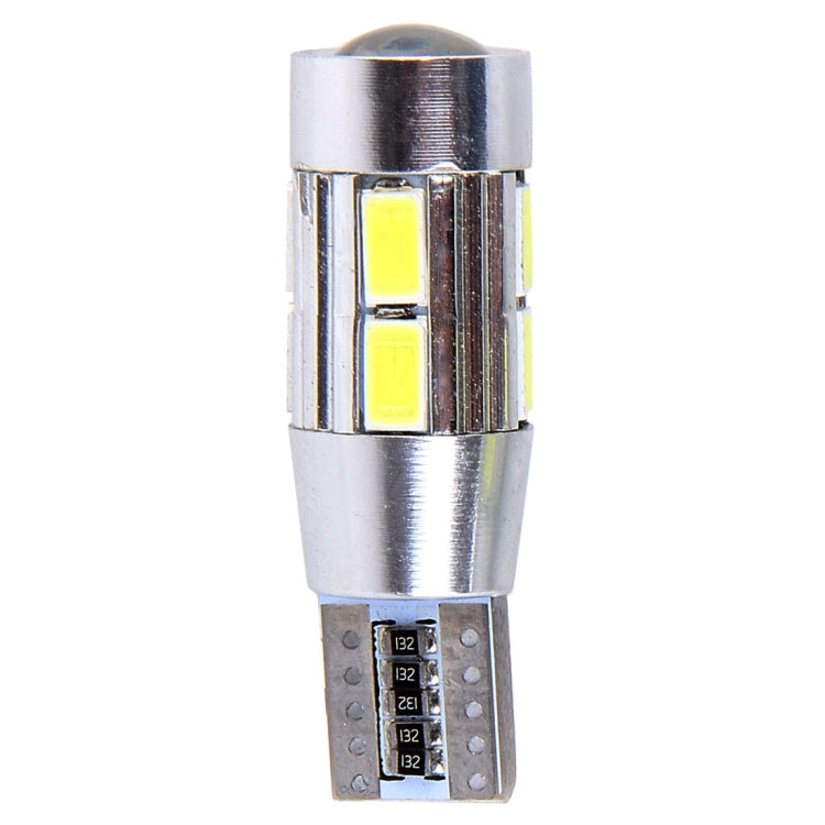 2 PCS T10 6W White Light 10 SMD 5630 LED Error-Free Canbus Car Clearance Lights Lamp, DC 12V - Clearance Lights by buy2fix | Online Shopping UK | buy2fix