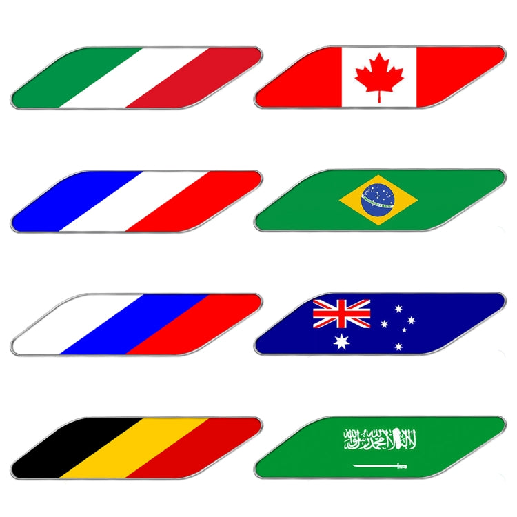 2 PCS Canadian Flag Pattern Car-Styling Sticker Random Decorative Sticker - Decorative Sticker by buy2fix | Online Shopping UK | buy2fix