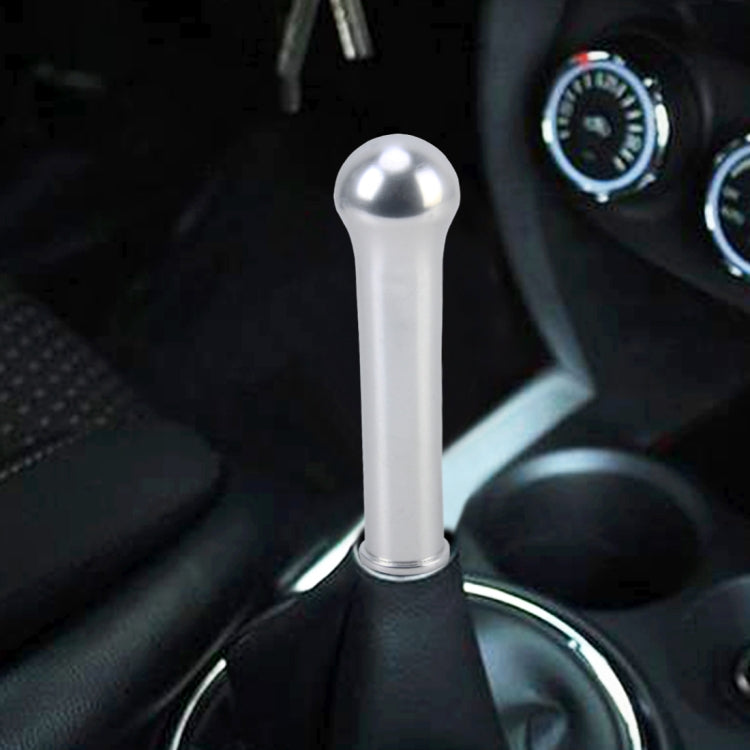 Universal Car Modified Shifter Lever Cover Manual Automatic Gear Shift Knob, Size: 15*4cm(Silver) - Shift Knob by buy2fix | Online Shopping UK | buy2fix