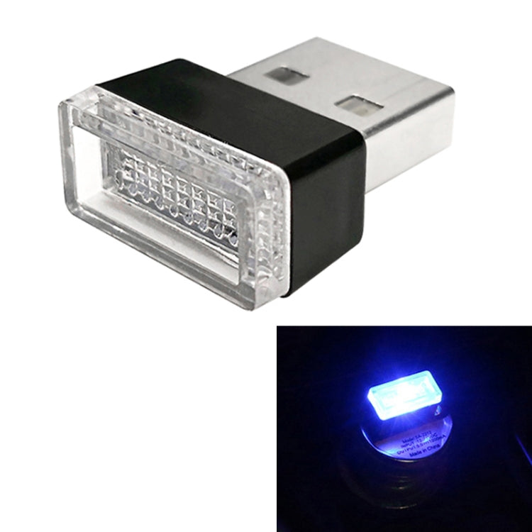 Universal PC Car USB LED Atmosphere Lights Emergency Lighting Decorative Lamp(Blue Light) - Atmosphere lights by buy2fix | Online Shopping UK | buy2fix